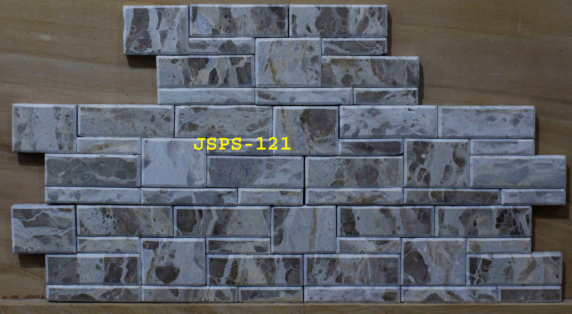 Latest New Design of Capri Beige Marble Stone Wall Cladding Tiles For Interior Wall 